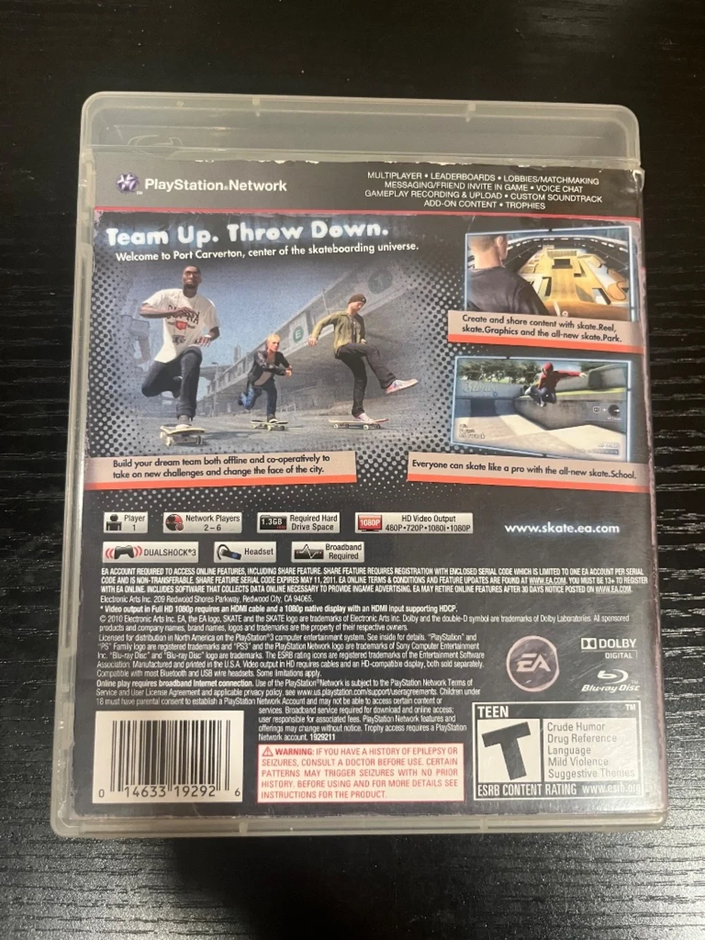 Skate 3 - Sony PlayStation 3 (2010)